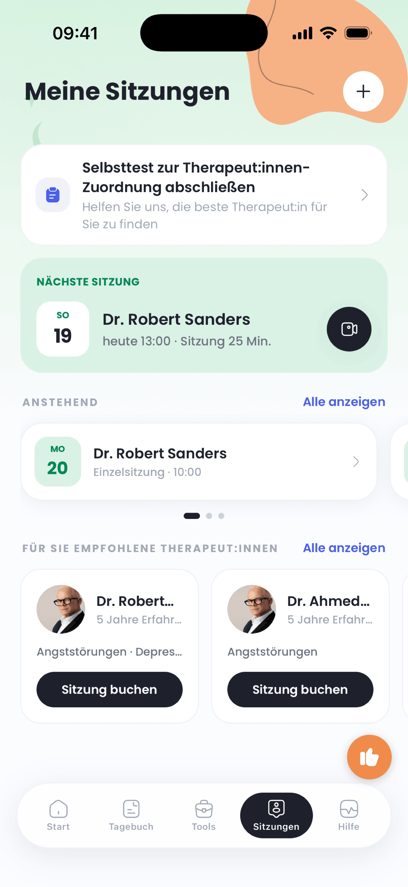 Tägliche mentale Unterstützung in deiner App