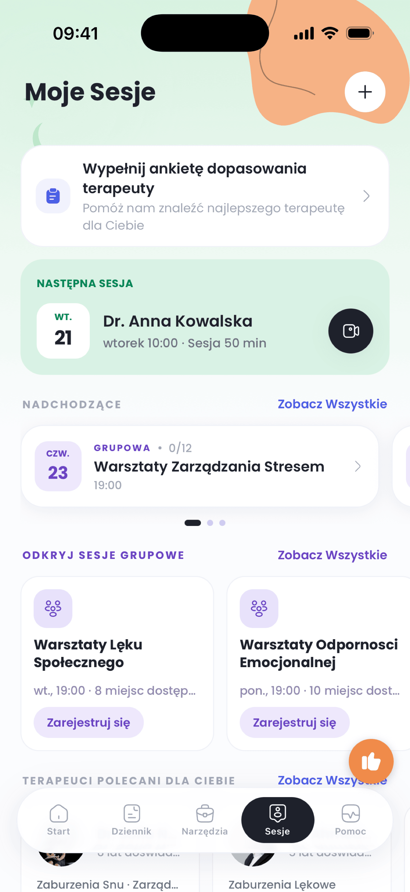 Codzienne wsparcie psychiczne w Twojej aplikacji